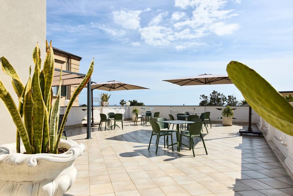Patio, View (from property/room), Balcony/Terrace, Balcony/Terrace, Sea view