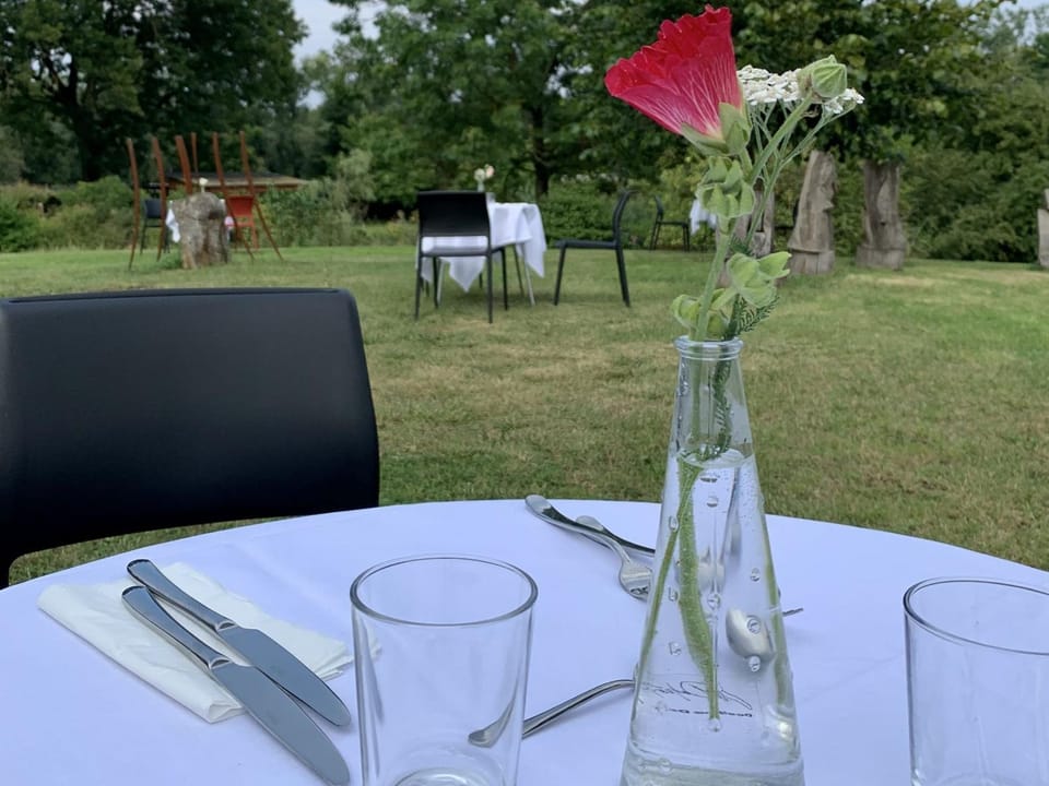 Dining area, Garden view