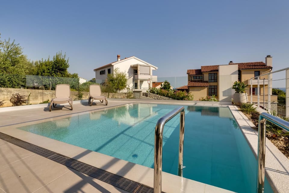 Luxury semi detached villa Smokva 2 - near center and sea - by TRAVELER tourist agency Krk Villa in Krk