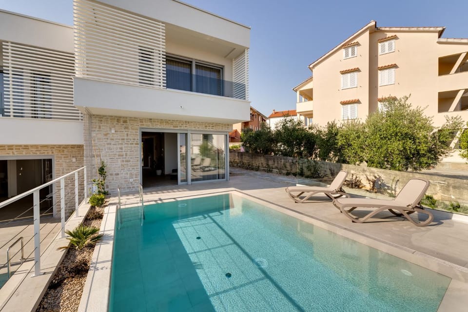 Luxury semi detached villa Smokva 2 - near center and sea - by TRAVELER tourist agency Krk Villa in Krk