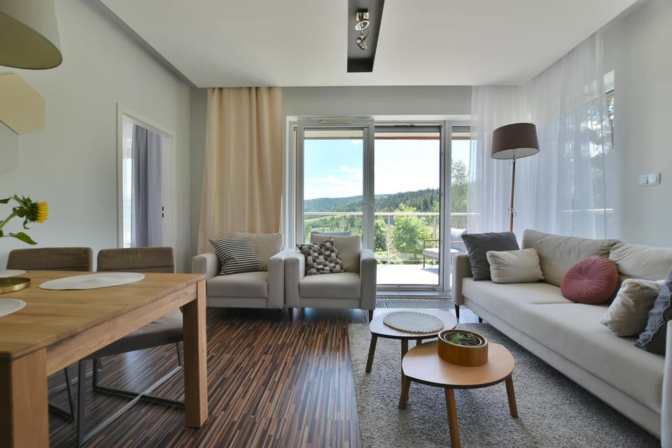 Summer, View (from property/room), Balcony/Terrace, Living room