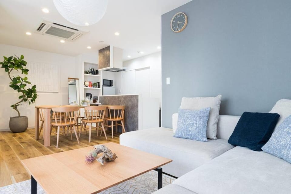 Living room, air conditioner