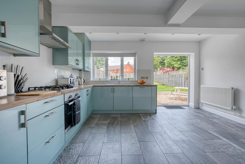 Kitchen or kitchenette, Garden view, Garden view, dishwasher, minibar, pet friendly, stove, toaster