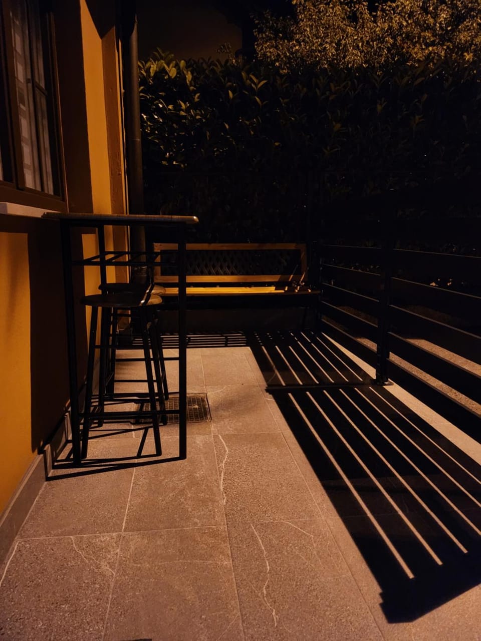 Patio, Night, Balcony/Terrace