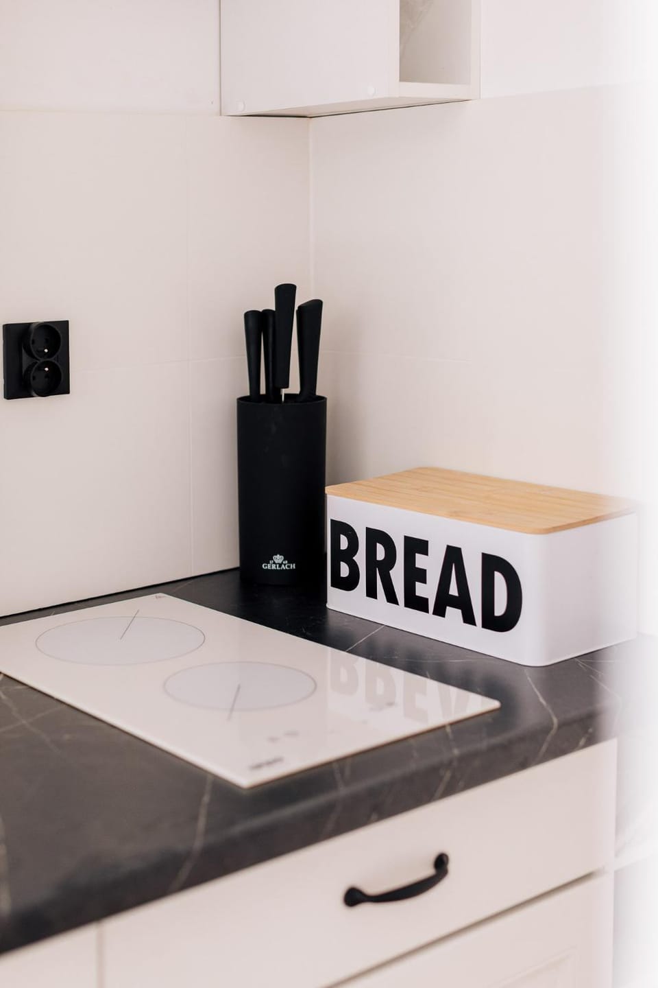 Kitchen or kitchenette, stove, kitchen