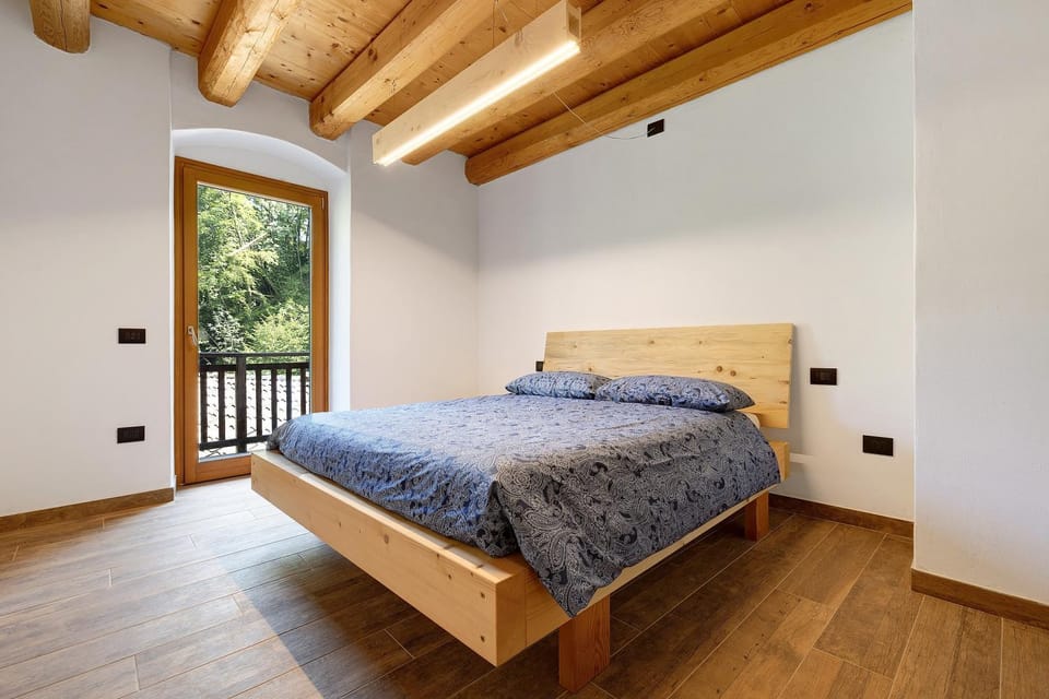 Property building, Living room, Bedroom