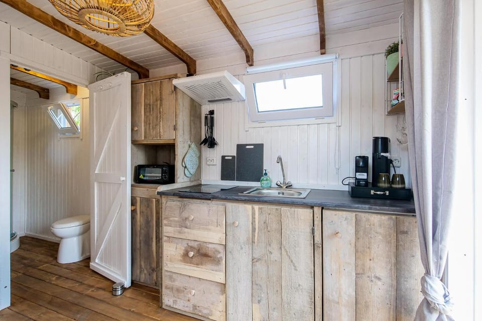 Tiny House In Ons Tuintje - Callantsoog aan Zee Chalet in Callantsoog