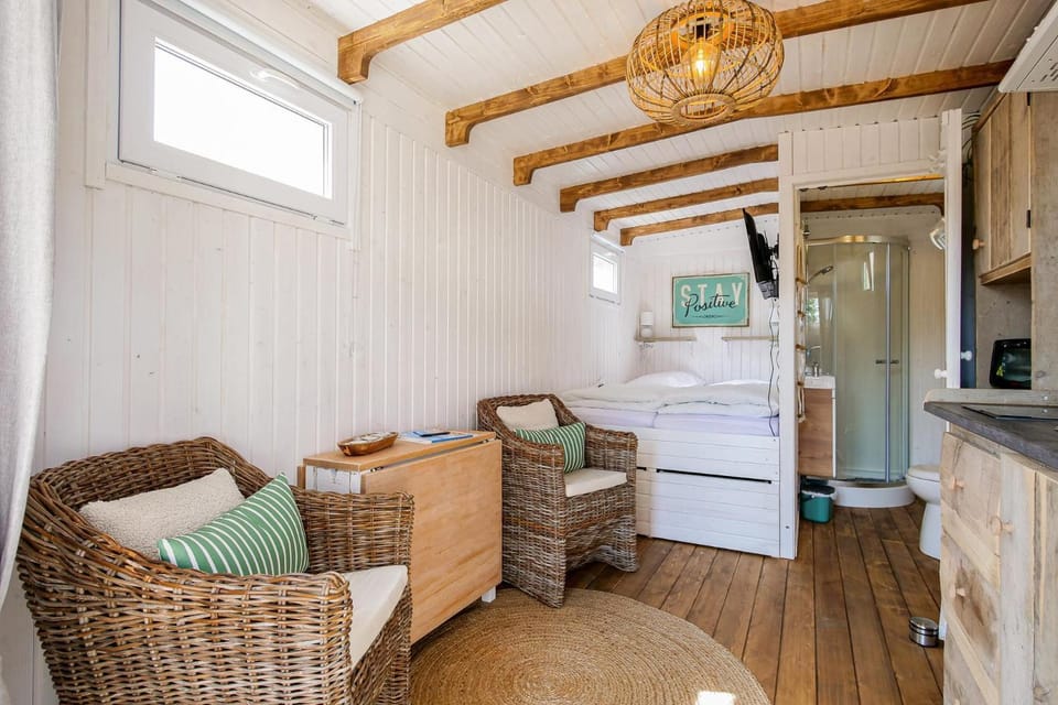Tiny House In Ons Tuintje - Callantsoog aan Zee Chalet in Callantsoog