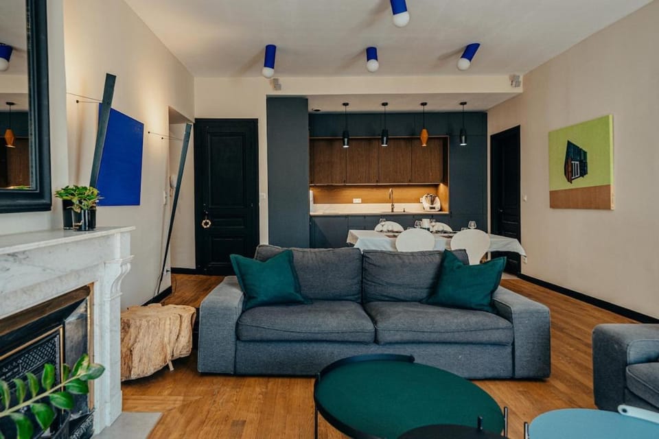 Superbe appartement lyonnais, vue sur Saône Apartment in Lyon