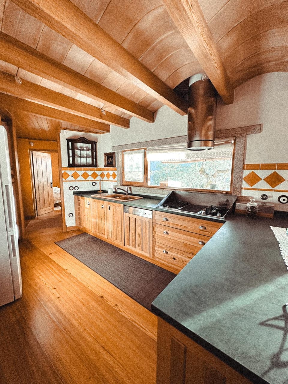 Communal kitchen, stove, stove, kitchen