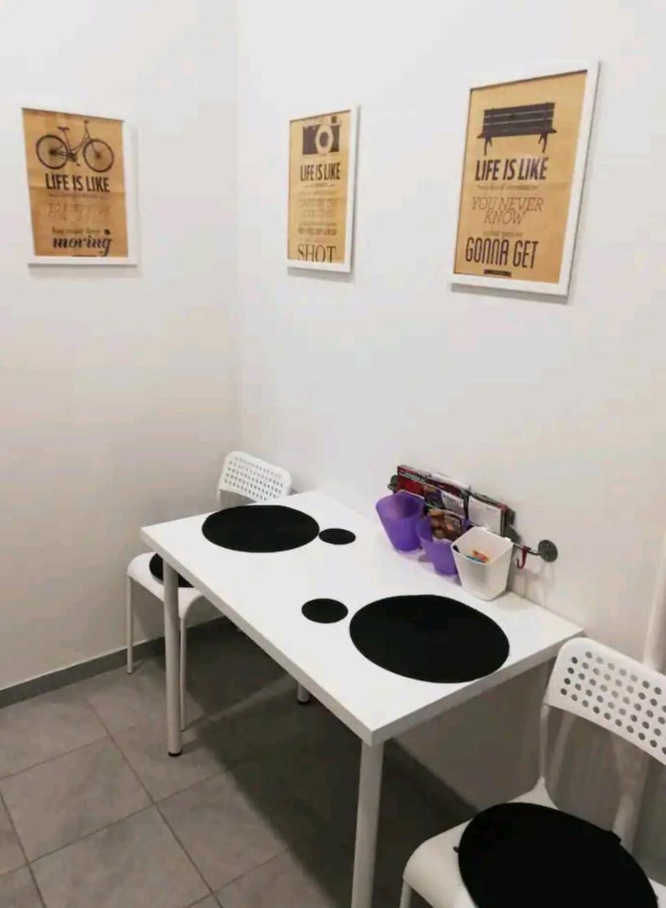 Dining area