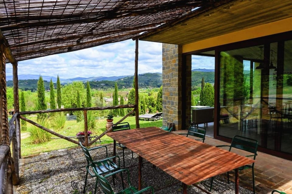 Patio, Natural landscape, Garden, Garden view, Mountain view