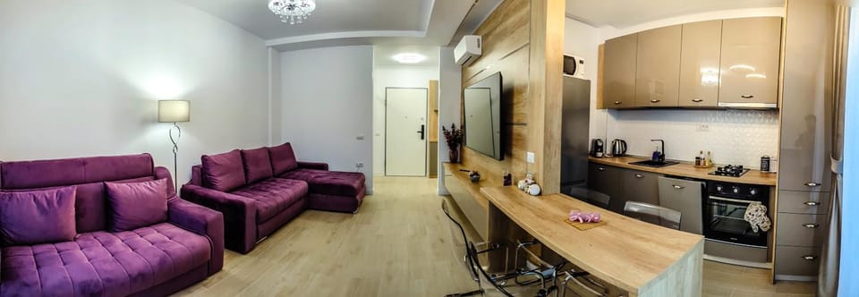 Coffee/tea facilities, Kitchen or kitchenette, Living room, Dining area, minibar, pet friendly