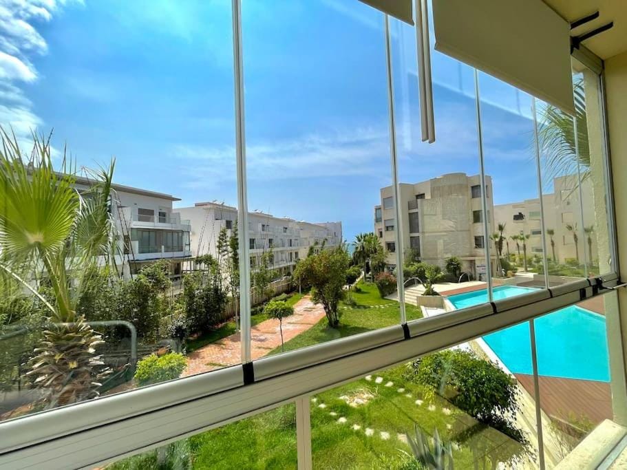 Idéal appart vue sur mer avec piscine et verdure Apartment in Morocco