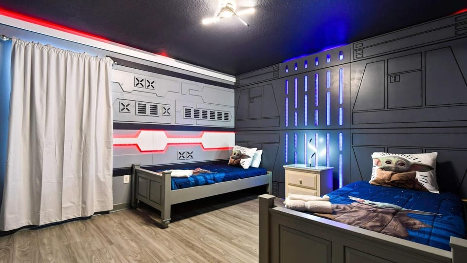Bed, Bedroom