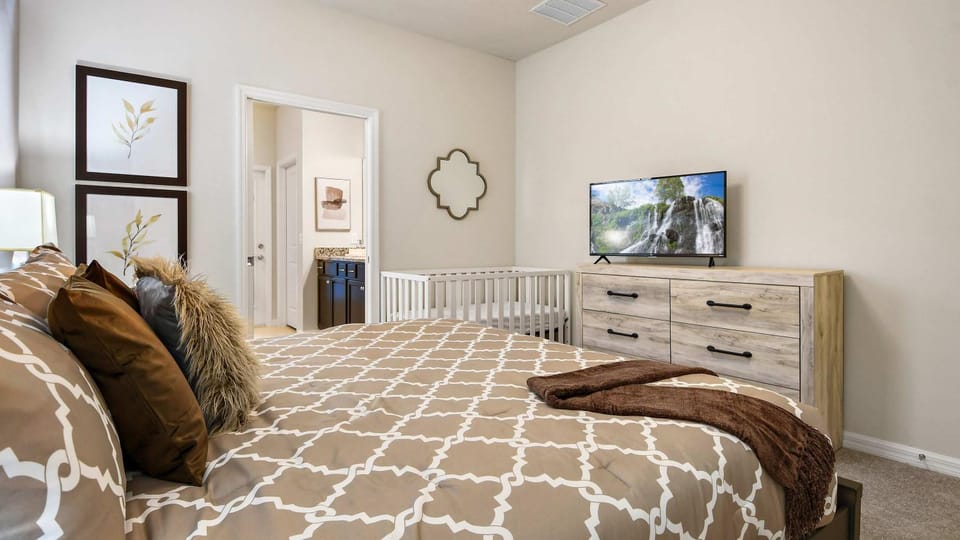 Bed, Bedroom
