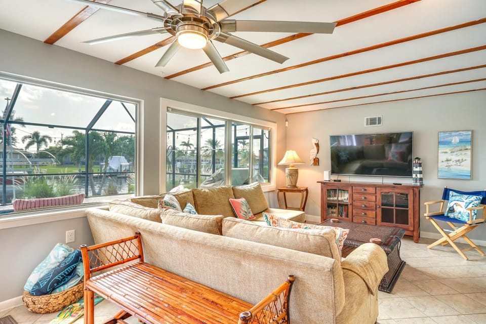 Private Dock & Lanai: Waterfront Cape Coral Home! House in Cape Coral