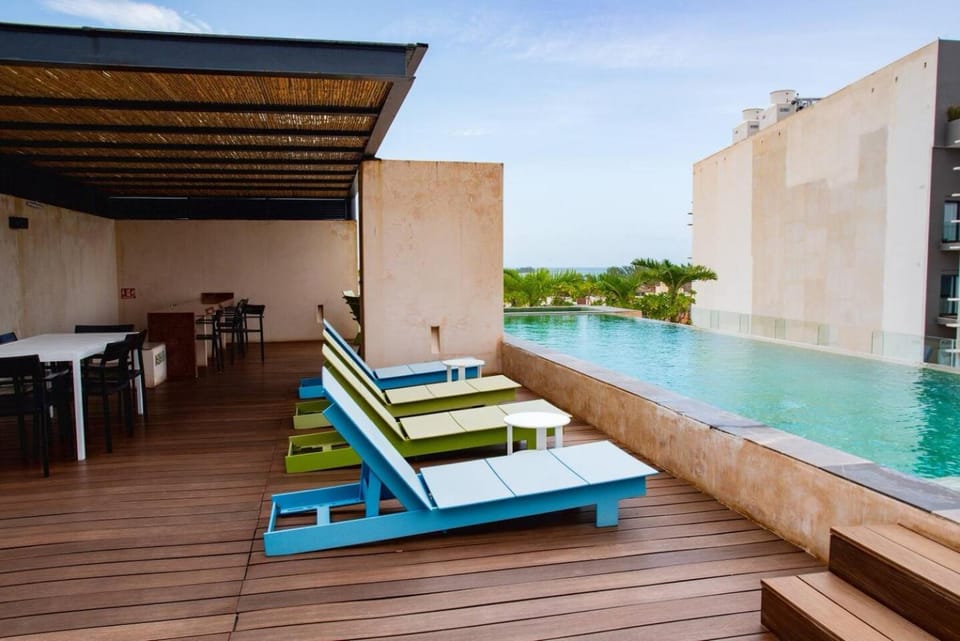 Apartamento en el corazón de Playa del Carmen, Sabor a Miel Apartment in Playa del Carmen