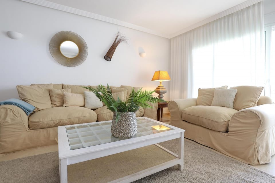 Frontline beach ground floor apartment - Los Monteros Palm Beach Apartment in Marbella