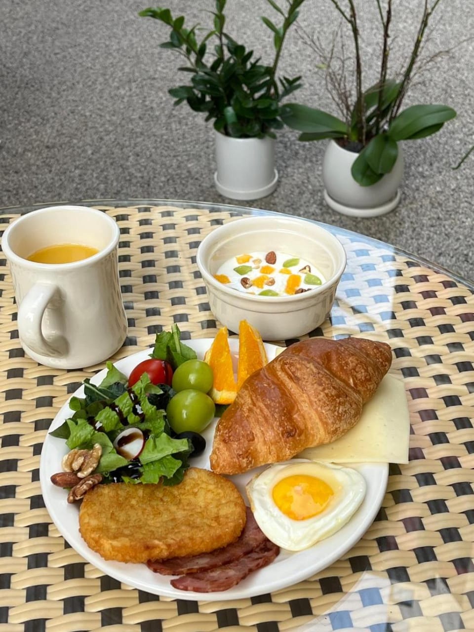 Buffet breakfast