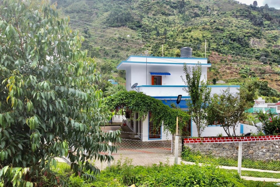 Natural landscape, Garden, Mountain view