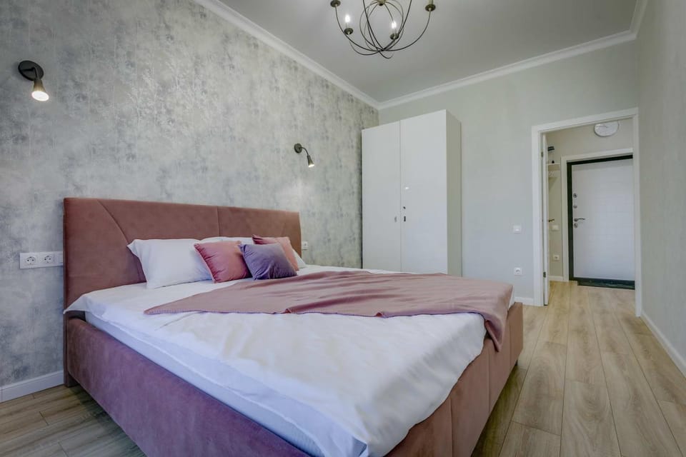 Bed, Photo of the whole room, Bedroom, wardrobe