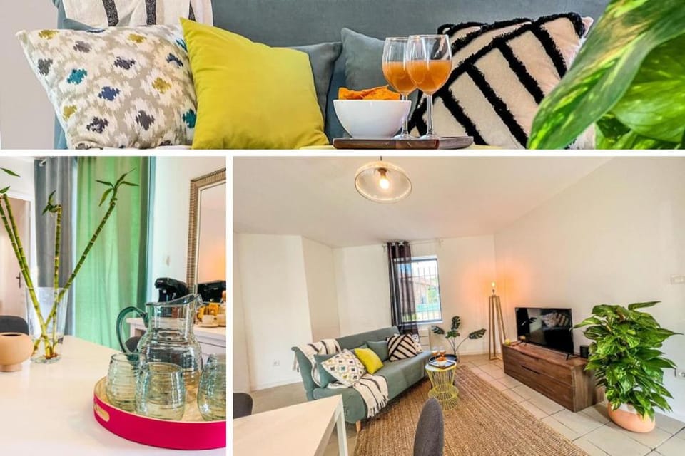 Le Gite 1 - Appartement T2 de 53m2, idéal pro ou couples, coeur de ville et proche GOLFECH Apartment in Occitanie