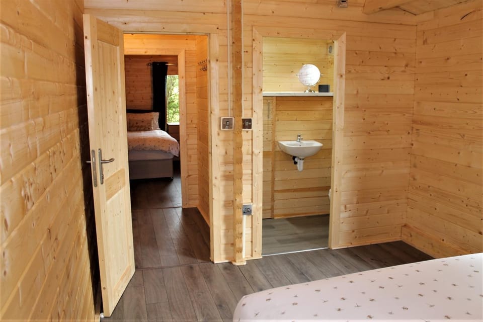 Bed, Bathroom, Bedroom