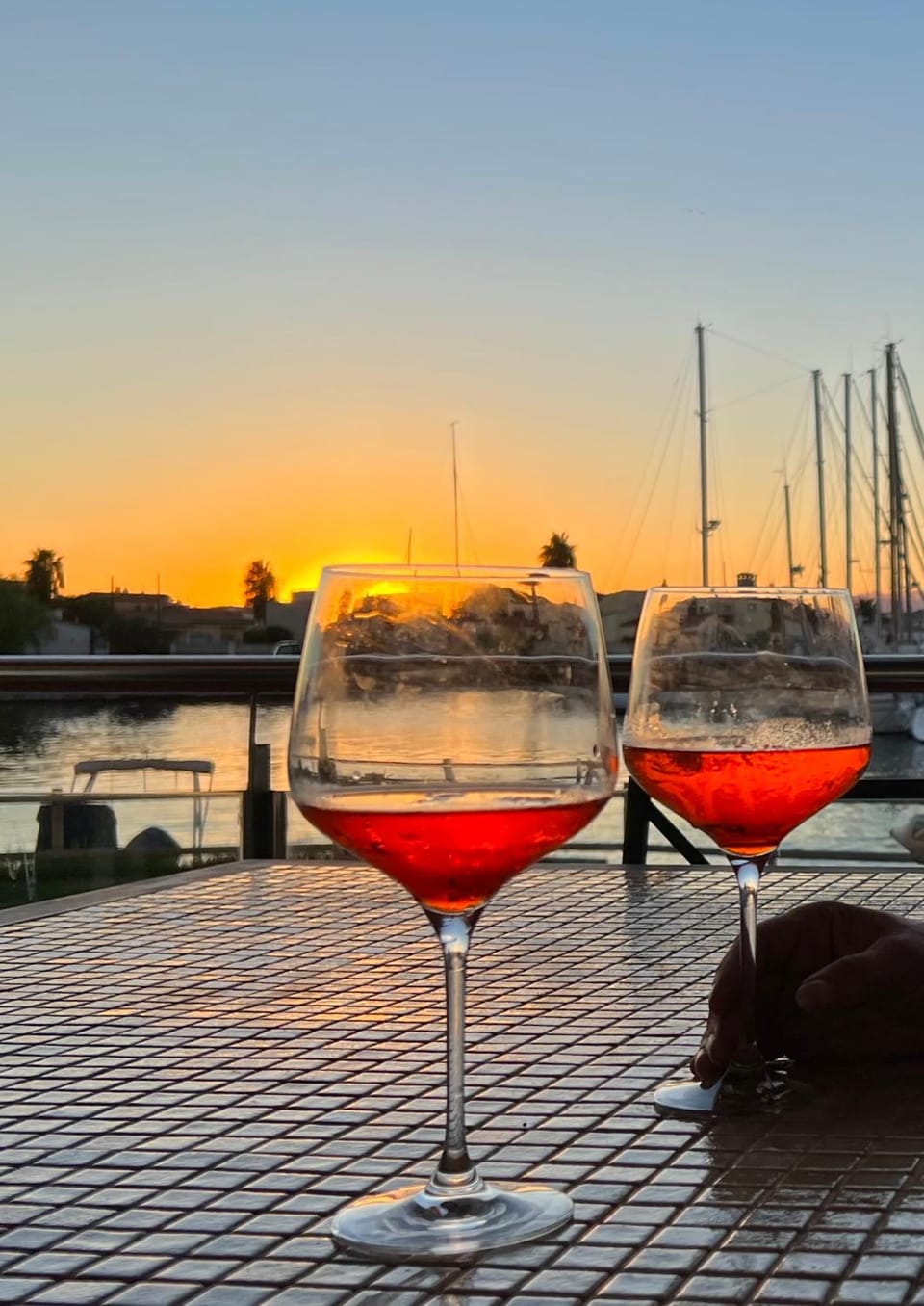 Natural landscape, View (from property/room), River view, Drinks, Sunset