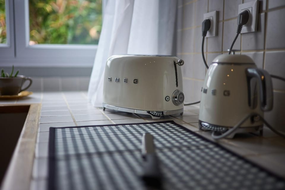 Coffee/tea facilities, Kitchen or kitchenette, toaster