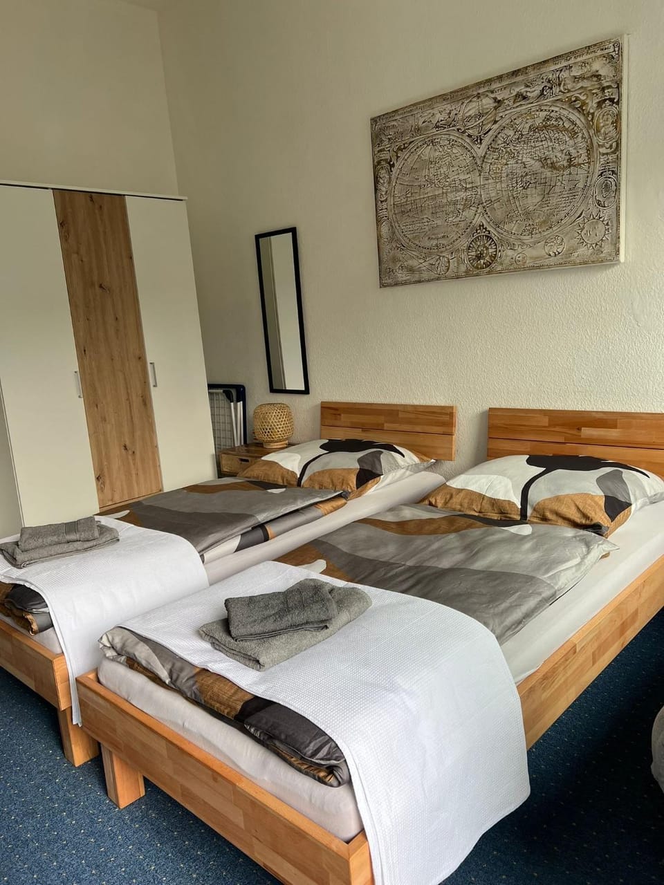 Bed, Photo of the whole room, Bedroom, wardrobe