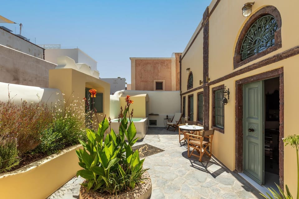 Property building, Patio