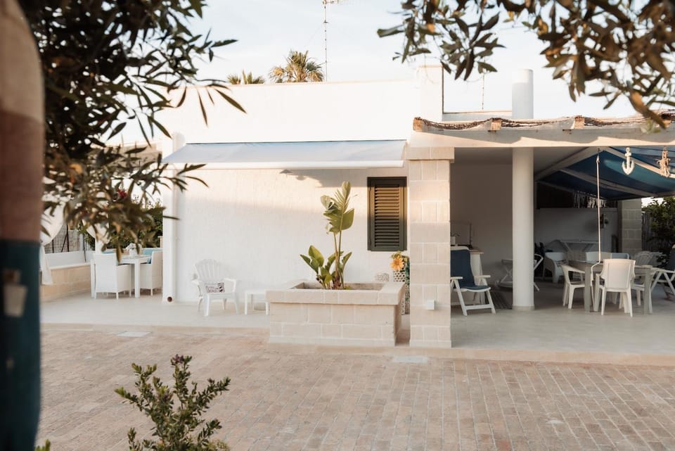 Property building, Patio