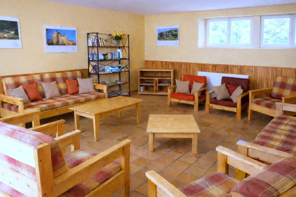 Property building, Library, Living room