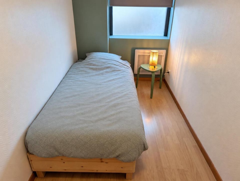 2 chambres, lits simples & extérieur - Idéal pros Tok-Tok A1 Apartment in Hauts-de-France