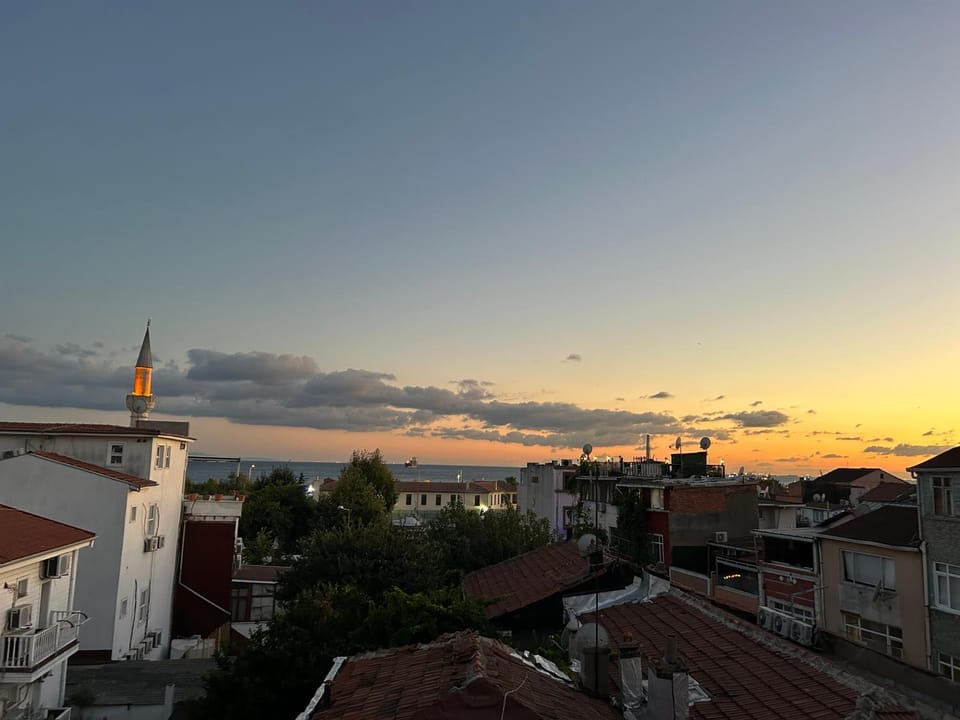 City view, Sea view, Sunset