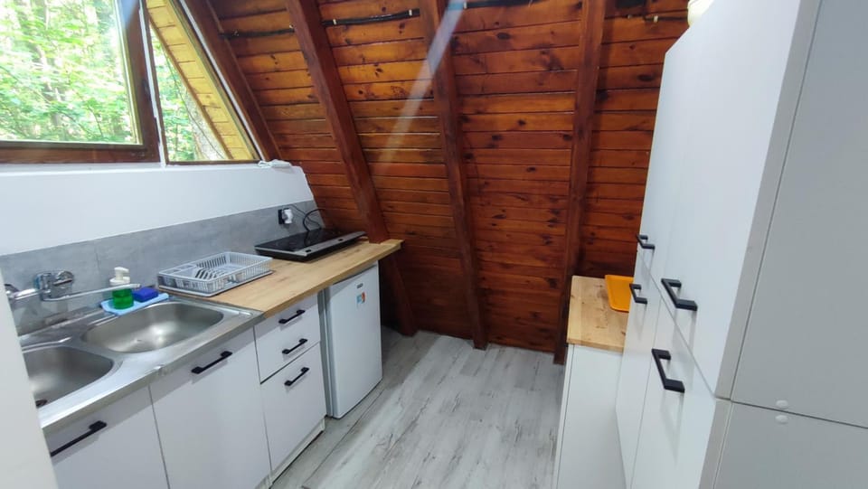 Ośrodek Wypoczynkowy Zakątek, Domki i pokoje w sosnowym lesie Nature lodge in Pomeranian Voivodeship