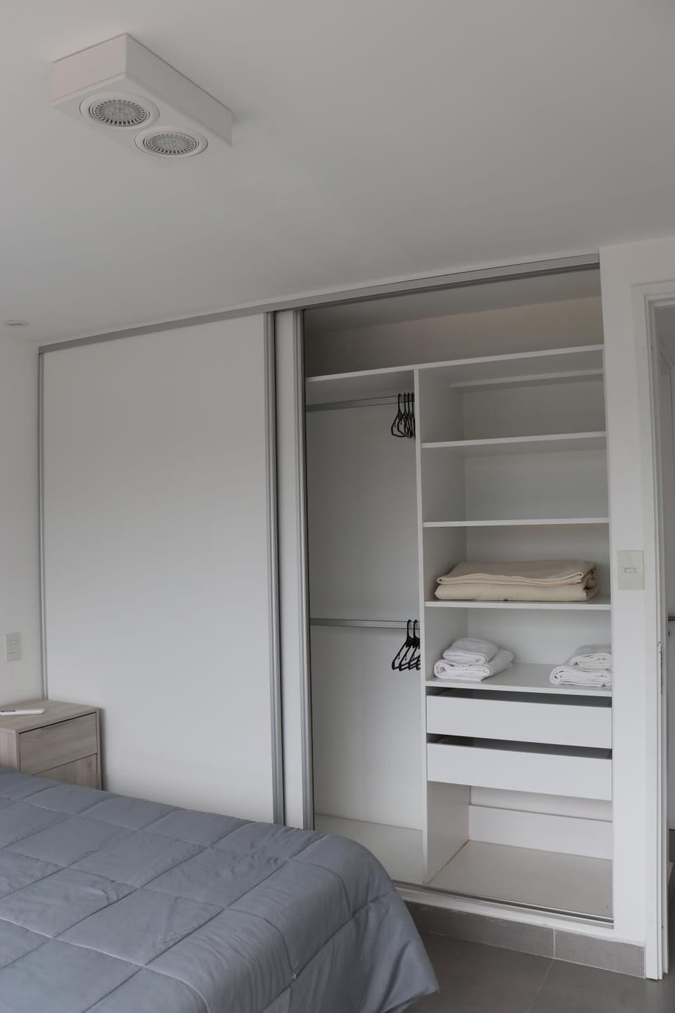 towels, wardrobe