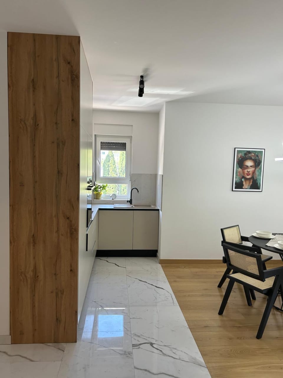 Kitchen or kitchenette, kitchen