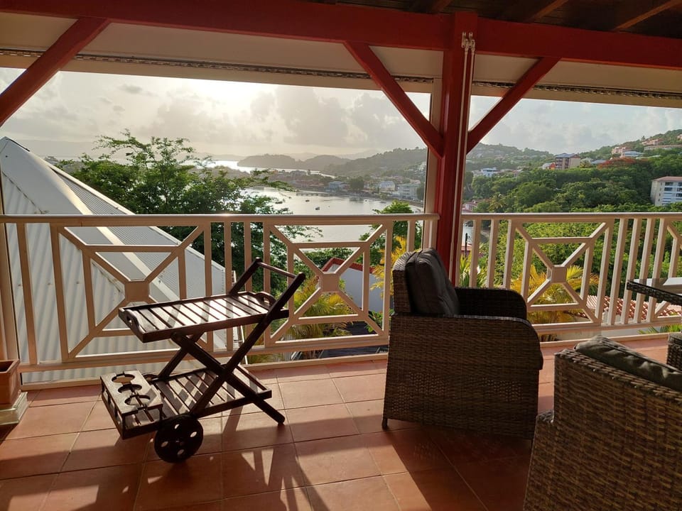 Day, Natural landscape, View (from property/room), Balcony/Terrace, Sea view