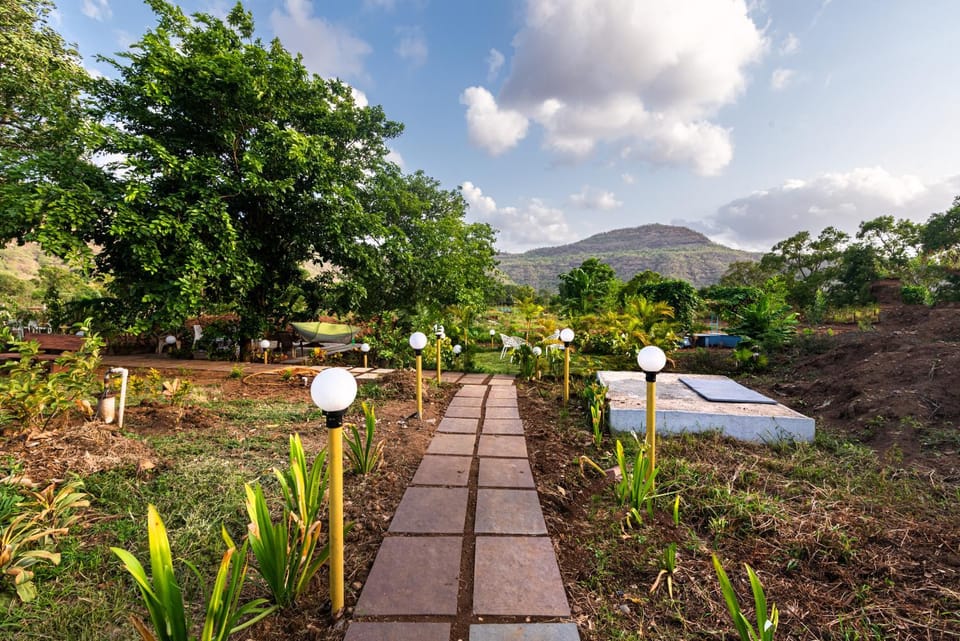 Spring, Day, Natural landscape, Garden, Garden view, Mountain view