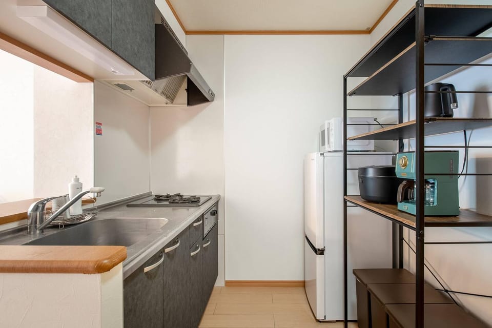 Coffee/tea facilities, Kitchen or kitchenette, minibar, stove