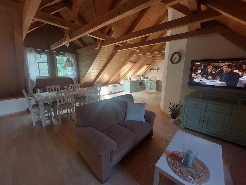 TV and multimedia, Kitchen or kitchenette, Living room, Dining area