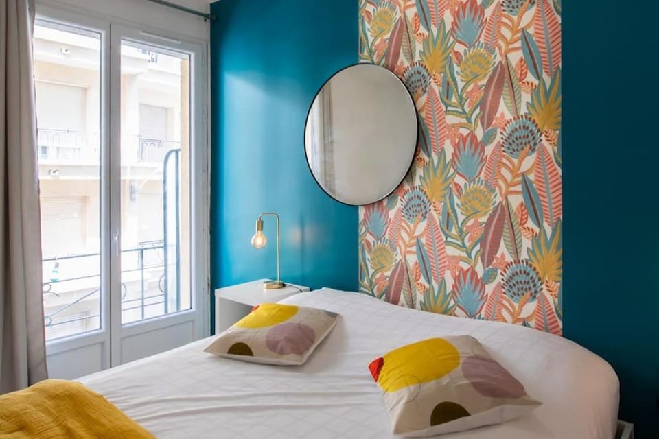 #10 Staywizus - 2P Fricéro 3min to the beach - Balcon & AC Apartment in Nice