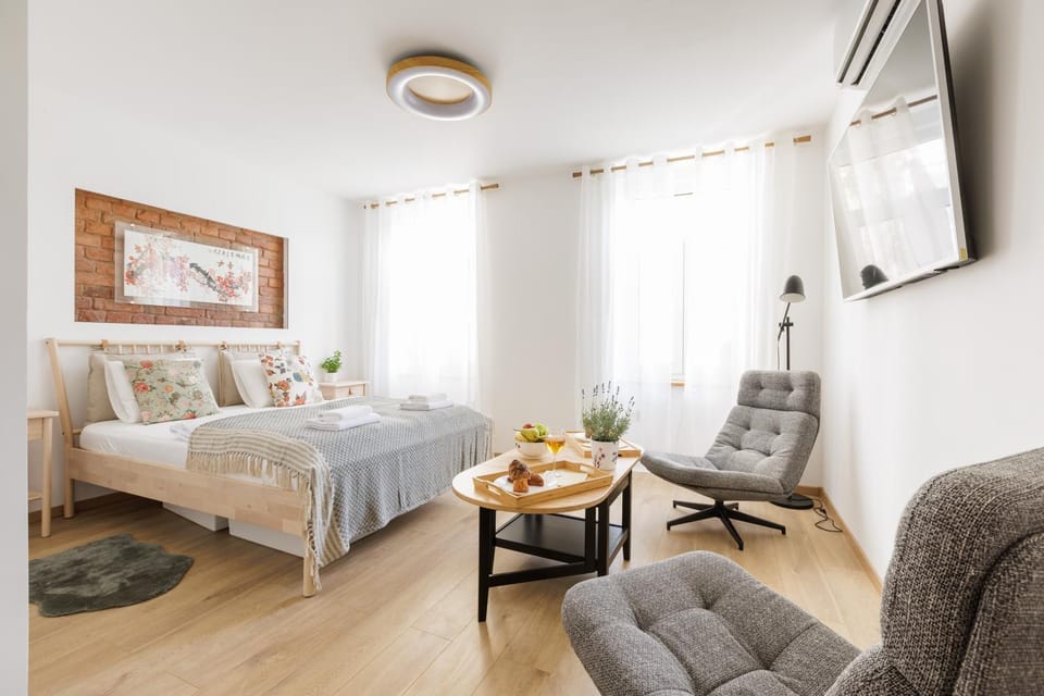 Living room, Seating area, Bedroom