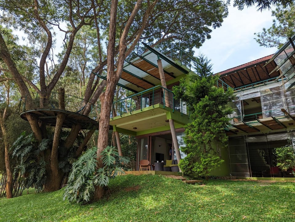 Property building, Garden, Garden view