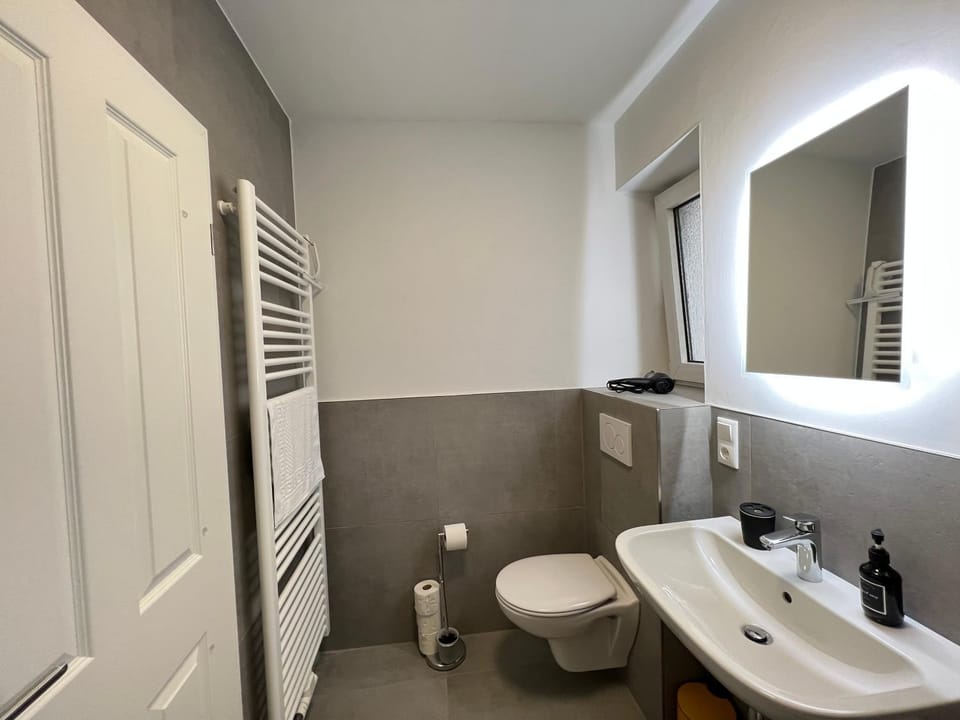 Toilet, Bathroom, towels