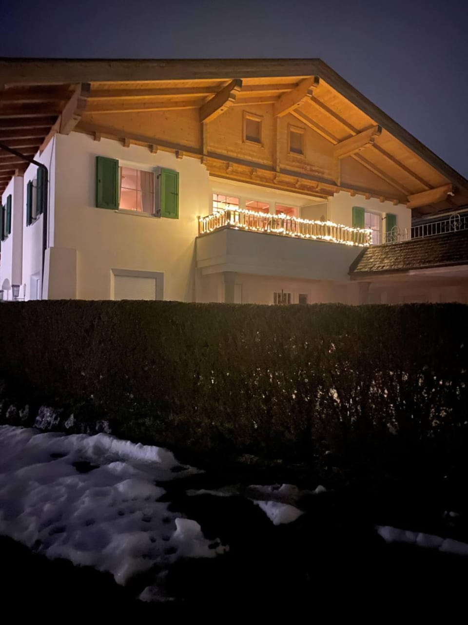 Property building, Winter