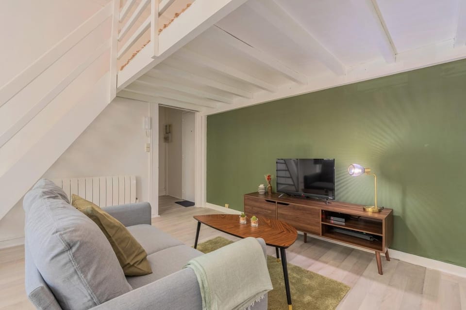 Studio with mezzanine 150m from the metro Apartment in Lille