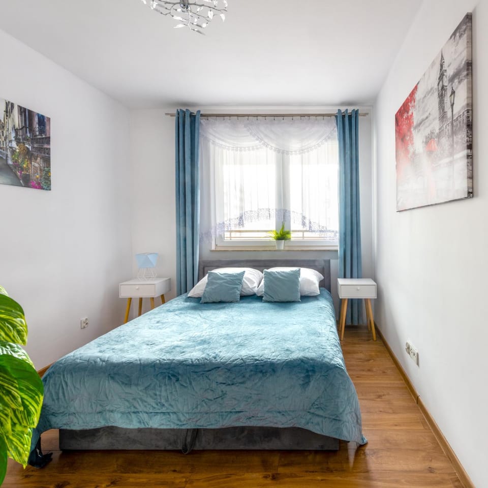 Apartment BLUE PEARL 2 rooms Down Town 4 persons balcony free parking Apartment in Krakow